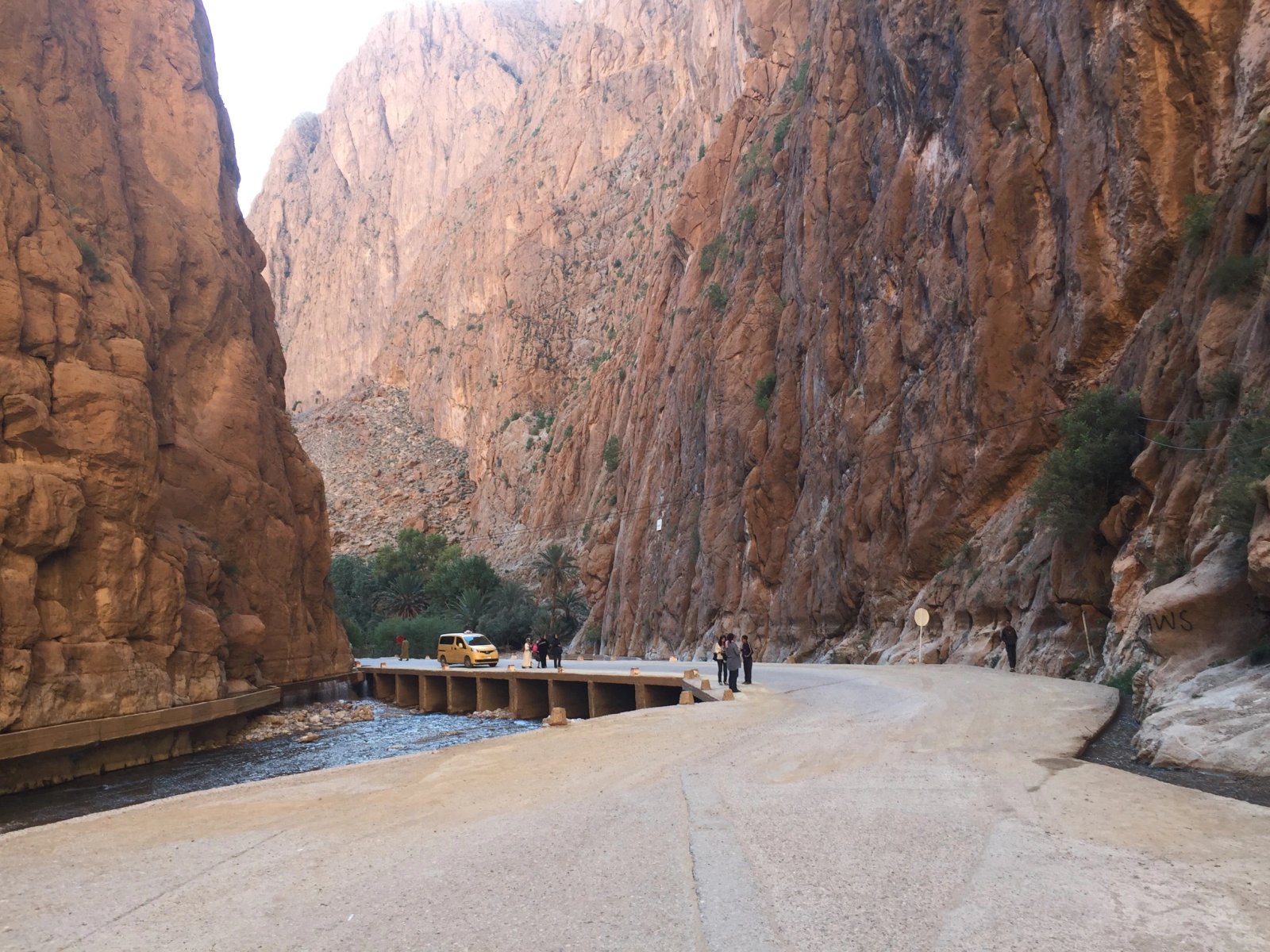 Gorges du Todra parois rocheuses